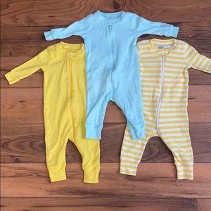 Primary Zip Romper Bundle 3-6 Month